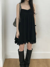 Eve Shirring Mini Dress (3 colors)