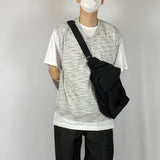 Boucle v neck layered vest