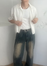 Garden linen shirts(2colors)