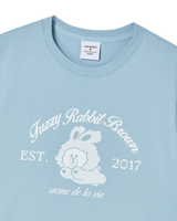 26SS WOMAN ブラウンラインフレンズ ショートスリーブTシャツ