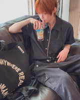 Verno Two-way Zip-up Half Shirt