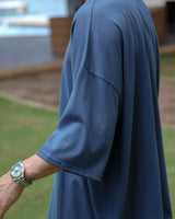 NCB SEASONLESS OVERSIZED HALF TEE