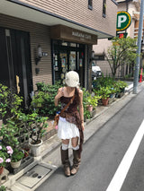 lace flower sleeve
