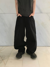 Diato Curved Dart Cotton Pants 5C