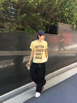 レシピ クロップ ショートスリーブ Tシャツ 5C