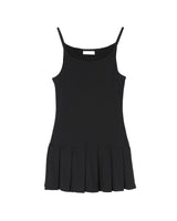 PLEATS MINI ONE-PIECE (BLACK)
