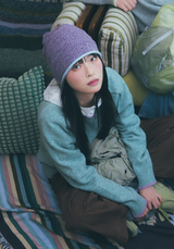 ダスティウールニットプルオーバー Dusty Mint