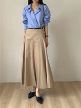 Nut Unbalance Wrap Loose Fit Shirt