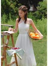 Camellia Dress White