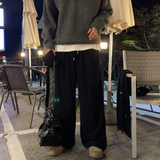 ノピ ベストフィット コーデュロイ バンディング ワイドパンツ