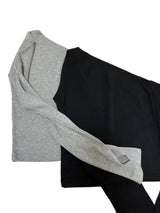 [WARMER SET] HIP WARMER CUTE & SEXY CROPPED-FIT TEE - 2 COLOR