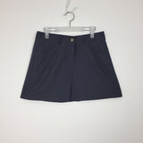 Nylon wrap skirt pants (2color)