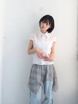 ナチュラルナイロンボリュームパンツ