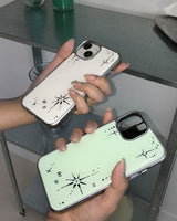 [MADE] Twinkle phone case_Silver Bumper