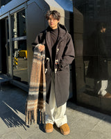 Sand Wool Steady Duffle Coat (Beige)