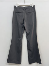 [Unisex] サマー ブーツカット ワイド スラックス
