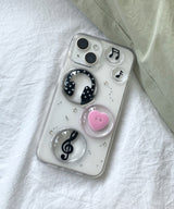 Melody resin phone case