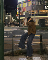Kenr wide denim pants