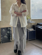 Tie Training Banding Long Skirt