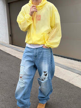 Sheer hood wind breaker(7color)