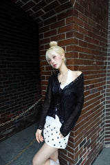 vintage lace cardigan