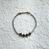 Midnight Blue Blossom Bracelet