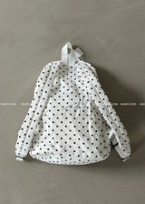 Dot dot string pocket backpack