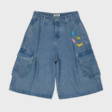 Maltese Cargo Bermuda Denim Pants