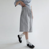 [Redien] Panel-Cut Training Bermuda Pants - 3 Colors