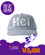 【限定価格】Heiビッグロゴフェルトキャップ Light Grey