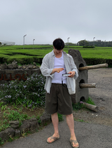 ランディオーバーフィットチェックシャツ