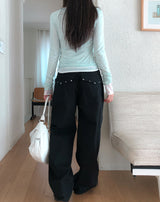 Locy Star Studded Balloon Pants