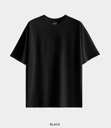 エッセンシャル セミオーバーフィット コットン ショートスリーブ Tシャツ