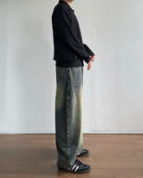 Pove Curved Denim Pants