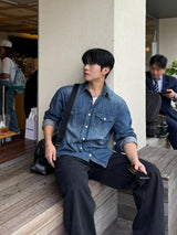 Creed western denim shirt