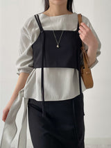 Renault Round Neck Loose Fit Blouse