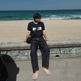 ASCLO Non Fade One Tuck Denim Pants (2color)