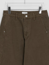 Hugin Cut Cotton Balloon Wide Pants