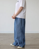  AIN DENIM WIDE PT 