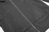 Studded High Neck Zip-Up 233198178