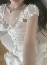Keira corset lace blouse