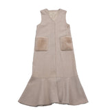 Mermaid long gilet (fur)
