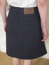 Pintuck Classic Midi-Skirt ( 2 colors )
