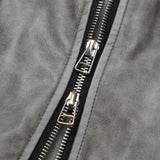 Bold Leather Short Padding