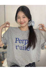 パルフェコットンルーズフィット半袖Tシャツ
