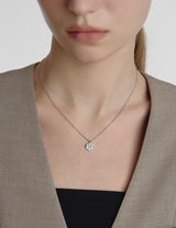 26SS★ Essence Silver (W) Moissanite Eclat Necklace