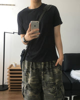 リラックス パネル ショートスリーブ Tシャツ