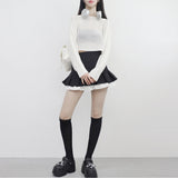 ミリレムシースルークロップニット
