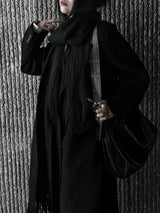 handmade long vest coat