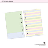 A7 list refill set
